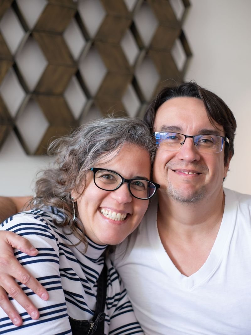Pareja en su nueva vivienda